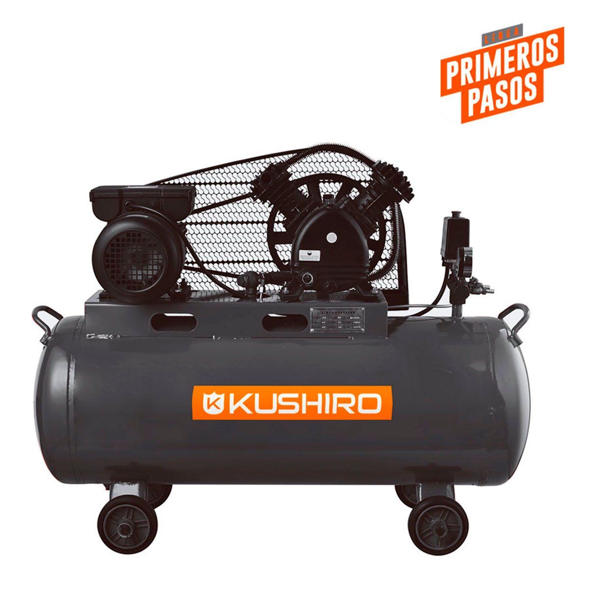 COMPRESOR-90LT Compresor 90lts 3HP c/correa Monofásico - Imagen 1