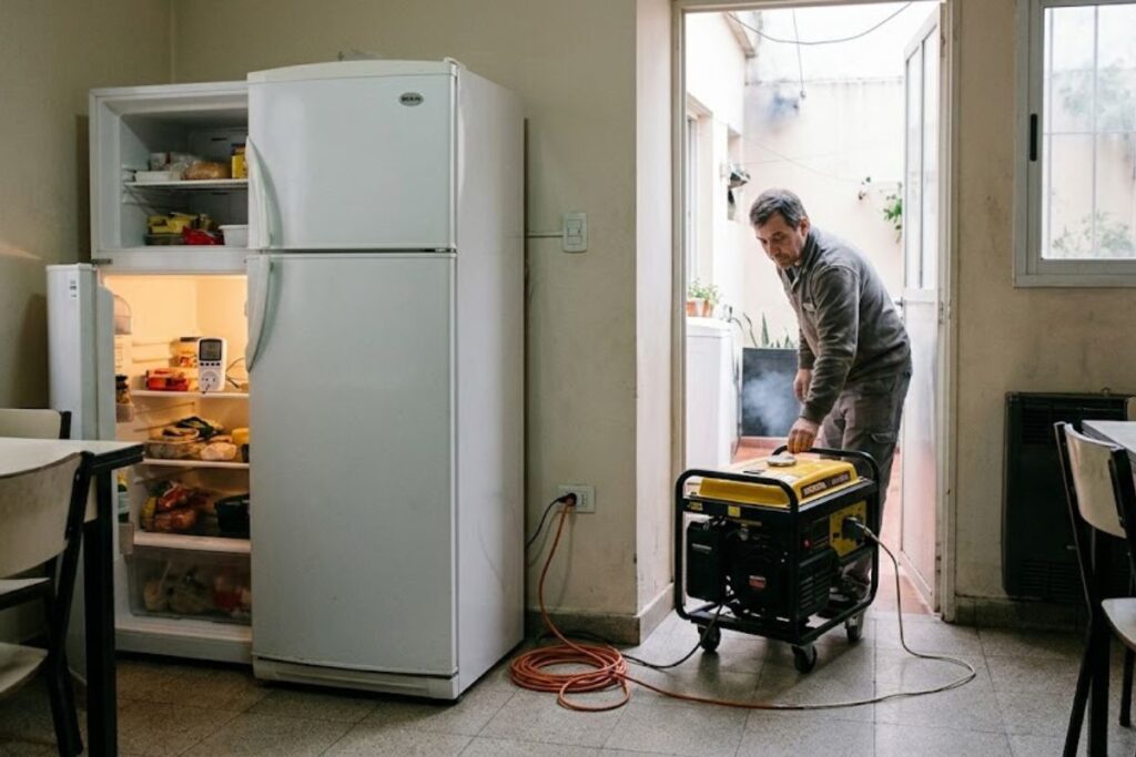 uso domicilirio de grupo electrogeno